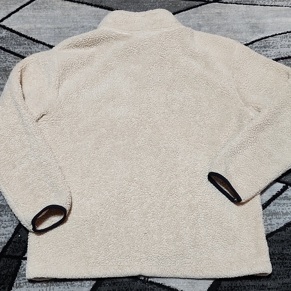 VS PINK 2019 POCKET QUARTER-ZIP SHERPA JACKET - Picture 10 of 13